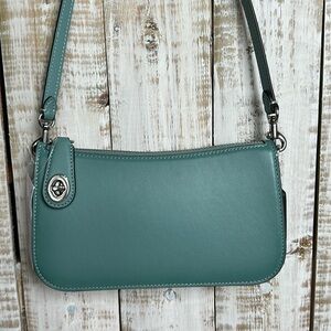 Coach Penn Shoulder Bag Purse Aquamarine New NWT